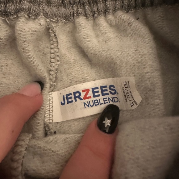 Gray Kids Sweatpants with 'THE END' Print - Picture 3 of 3